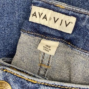 Ava and Viv High Waist Jeans